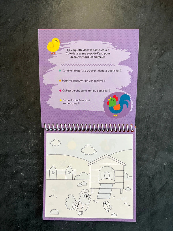 Mes dessins magiques - la ferme