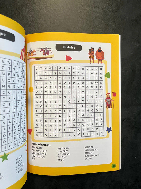 Livre - les premiers mots mêlés