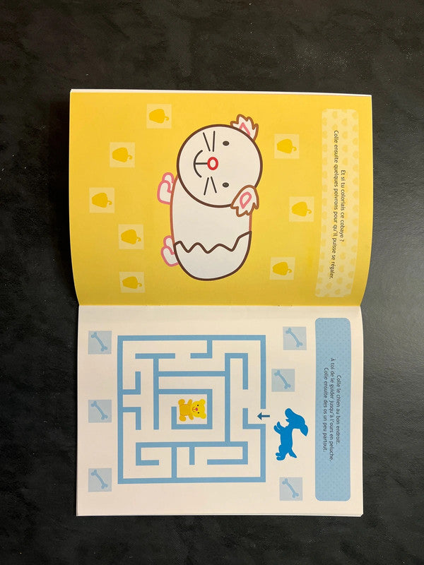 Livre d’autocollants - les animaux familiers