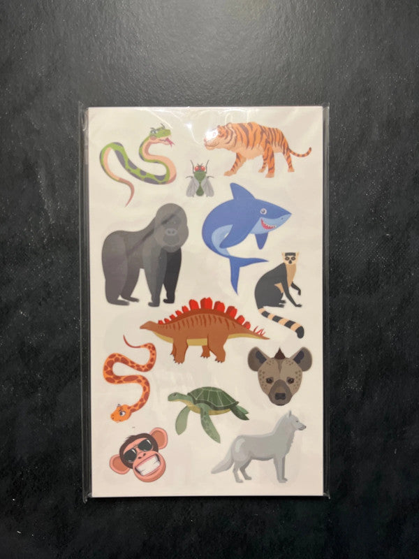 Mes jolies tatouages - animaux étonnants | 5-7 ans