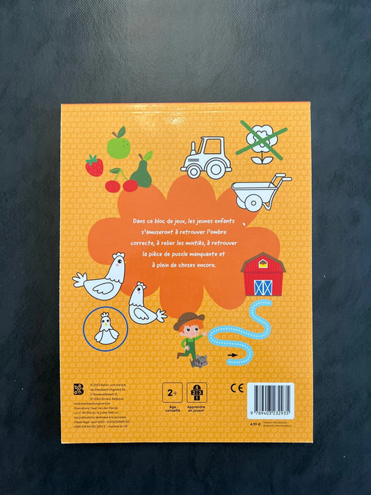 Mon premier bloc de jeux - la ferme