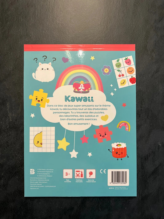 Mon bloc de jeux kawaii - mes kawaii amusants