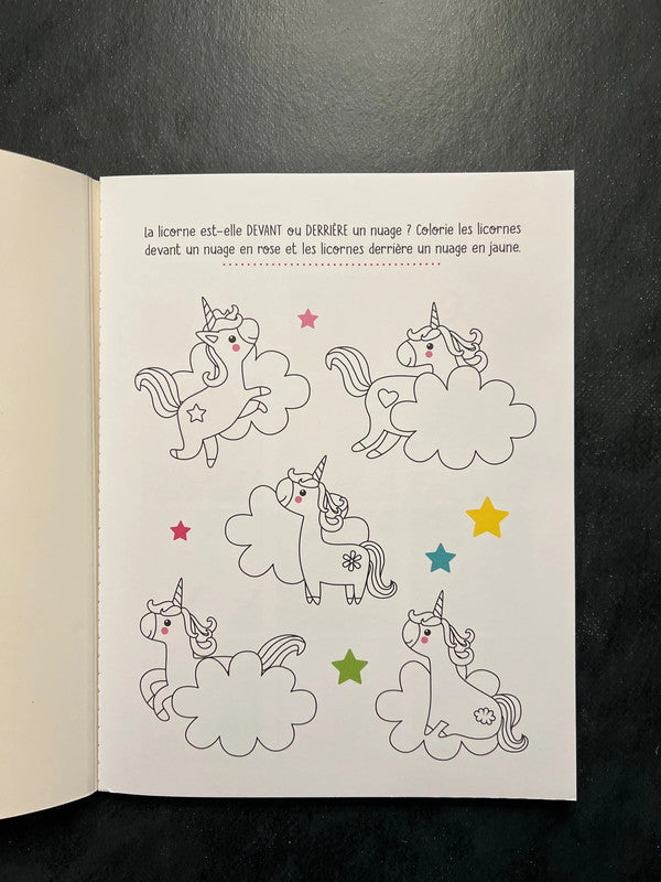 Mes premiers jeux de logique - les licornes