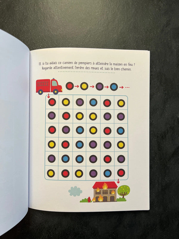Mes premiers jeux de logique - Les pompiers | 5-7 ans