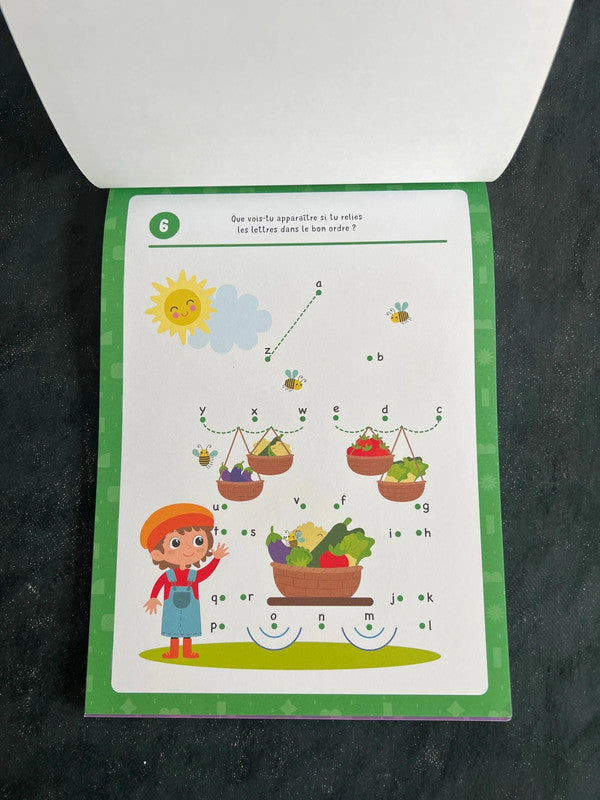 Jeux à points alphabet - dès 7 ans