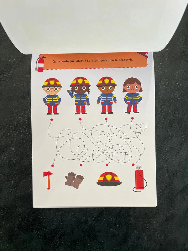 Bloc de jeux - Mon ami le pompier (3-5 ans)