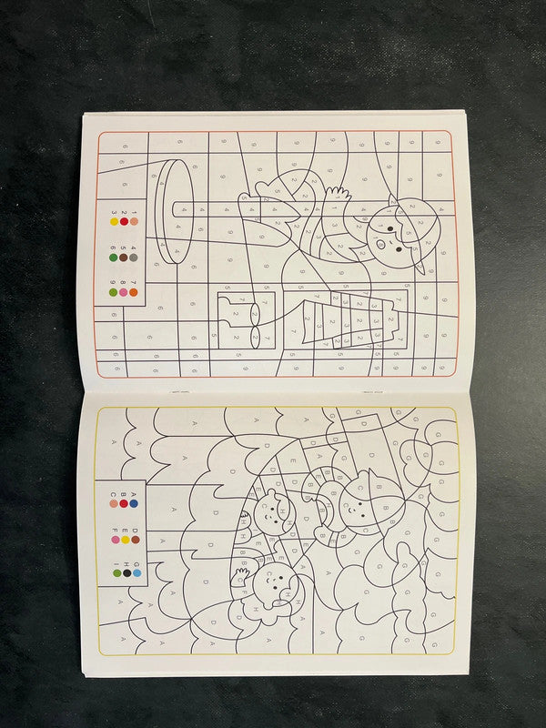 Mes coloriages magiques - les pompiers