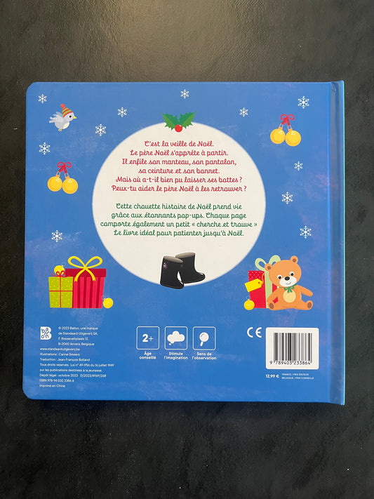 Mon livre pop-up - bonjour père Noël