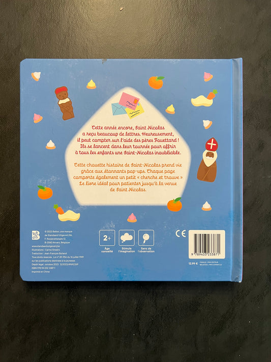 Mon livre pop-up - bonjour Saint-Nicolas
