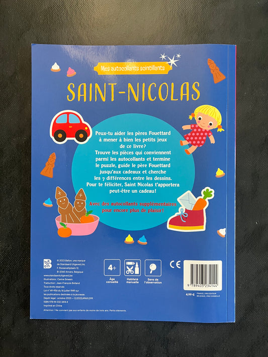 Mes autocollants scintillants - Saint-Nicolas | 4-7 ans