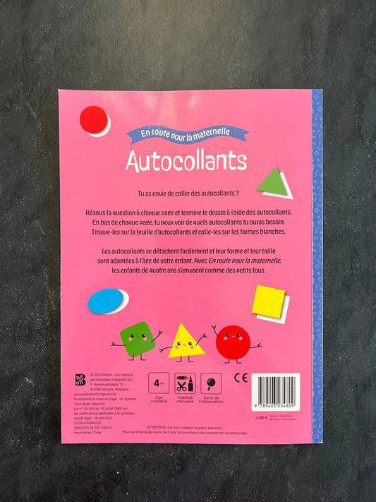 Livre d’autocollants - dès 4 ans