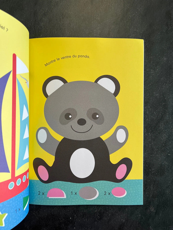 Livre d’autocollants - dès 4 ans