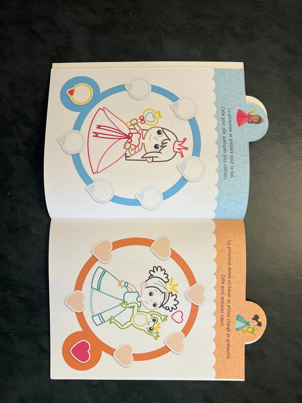 Mes 100 premiers autocollants - les princesses