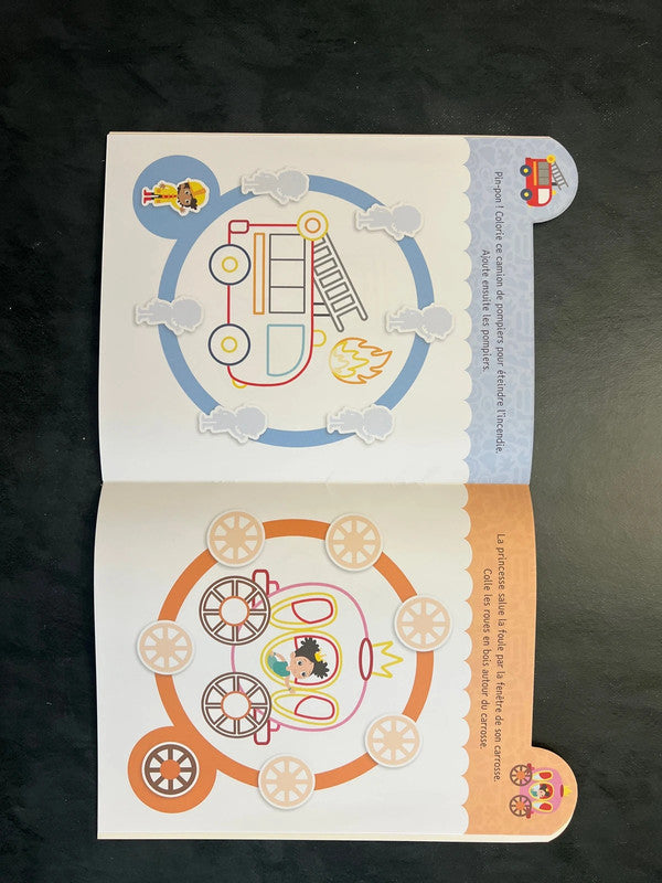 Mes 100 premiers autocollants - les véhicules