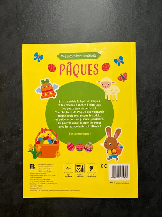Mes autocollants scintillants - Pâques