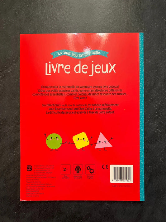 Livre jeux - dès 2 ans