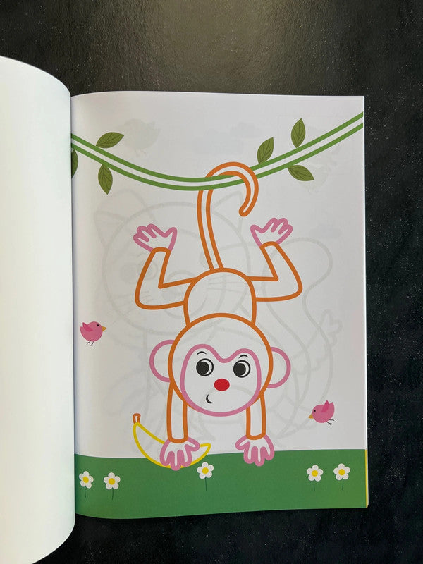 Mon premier livre à colorier - les animaux