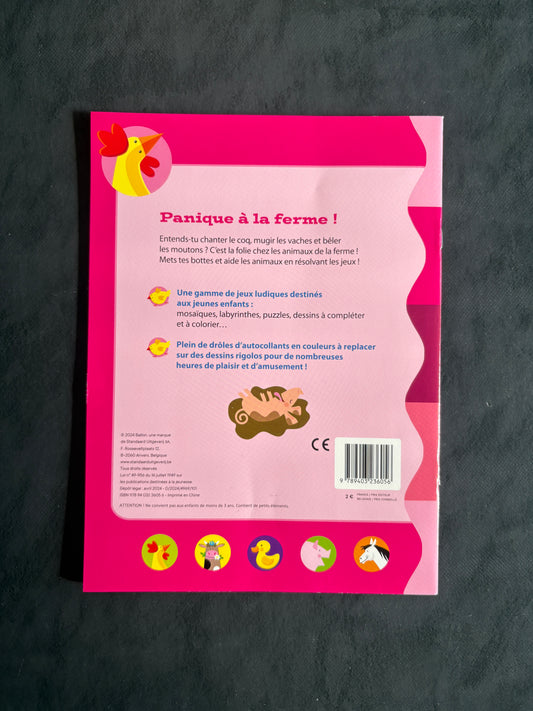 Animaux en folie - Panique à la ferme | Album jeunesse 4-6 ans