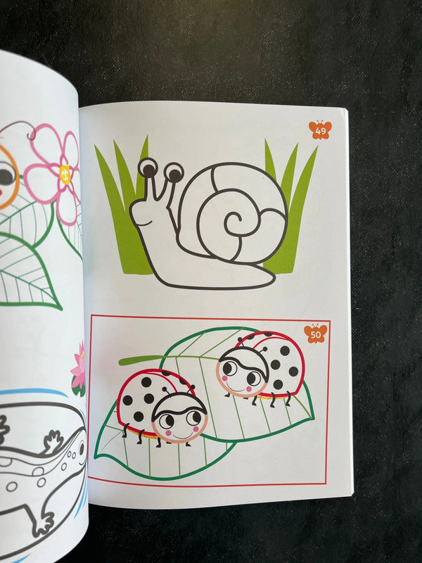 100 coloriages - Les animaux | Livre à colorier pour enfants 4-7 ans