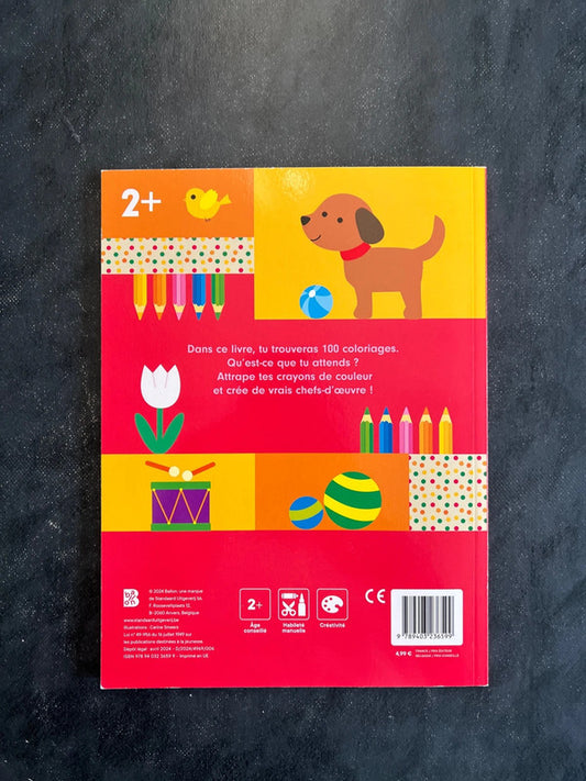 100 coloriages - mes premiers mots