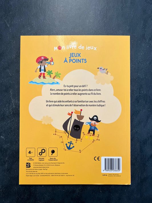 Mon livre de jeux - jeux à points
