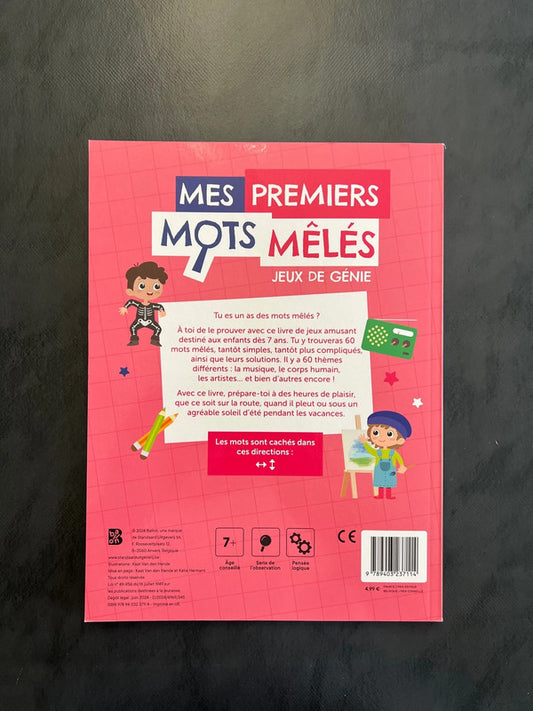 Mes premiers mots mêlés - dès 7 ans