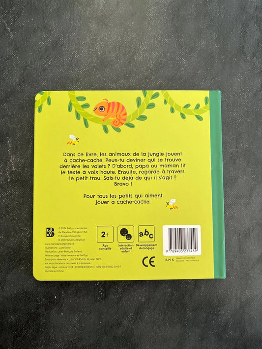 Coucou ! Qui se cache dans la jungle !