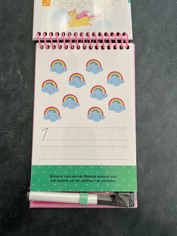 Mon carnet de jeux - j’apprends à compter