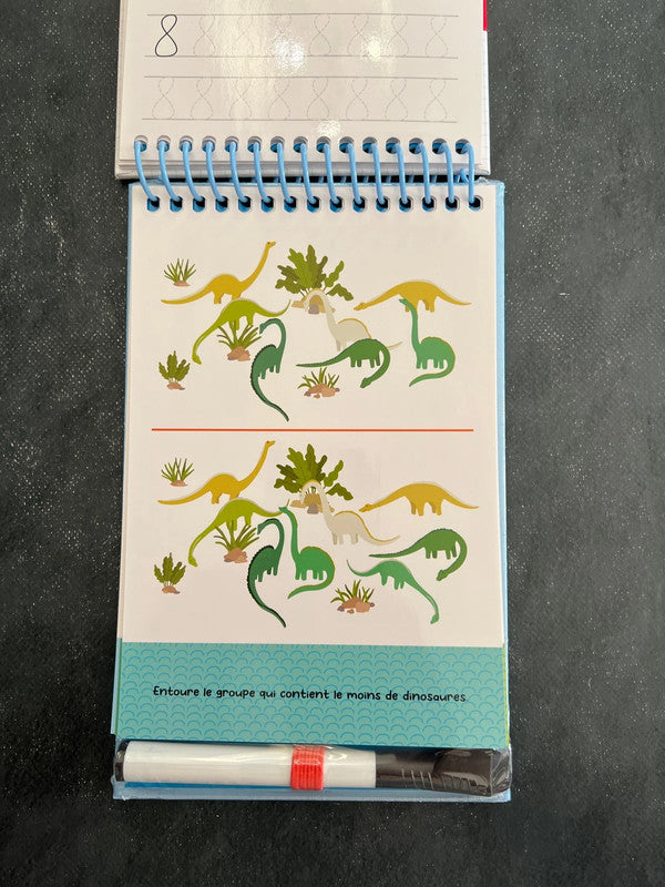 Mon carnet de jeux - j’apprends à compter