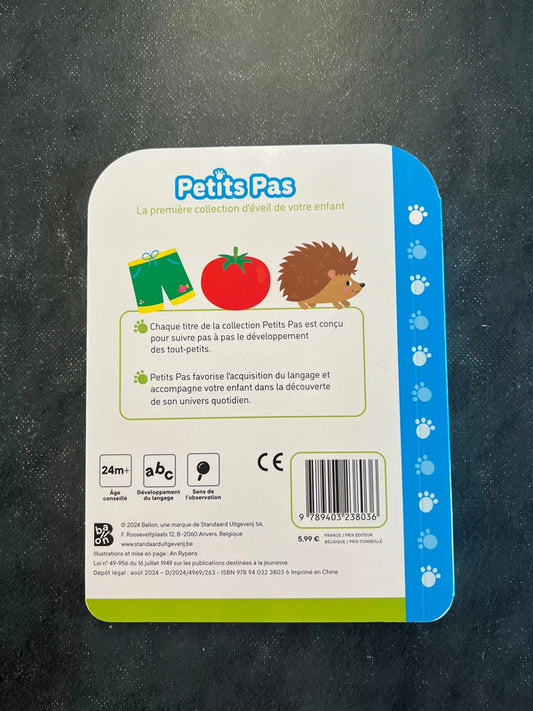 Livre cartonné - mes premiers mots