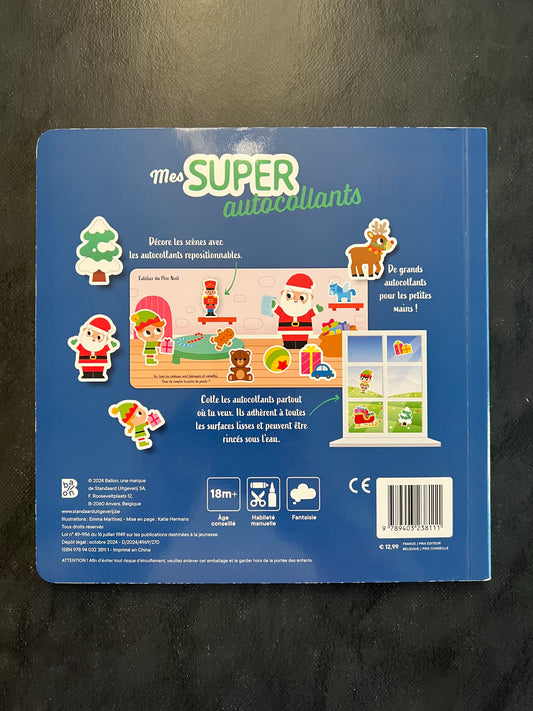 Mes super autocollants - Noël