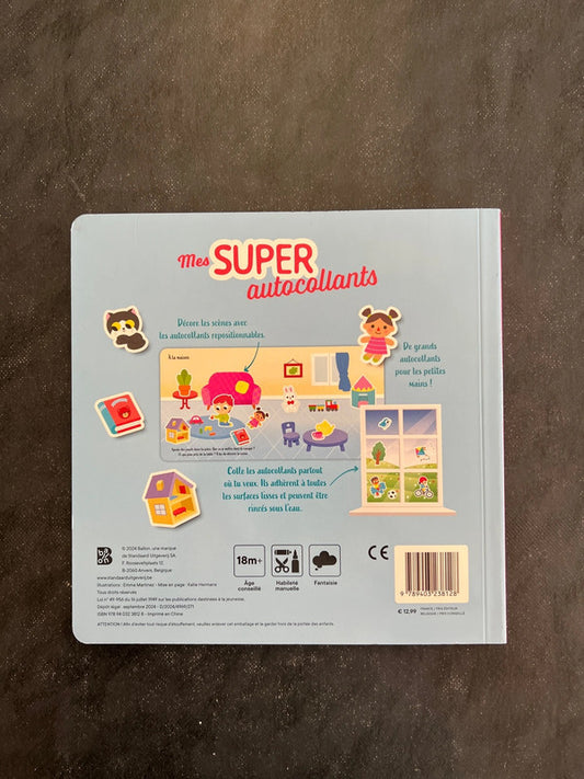 Mes supers autocollants - mes premiers mots