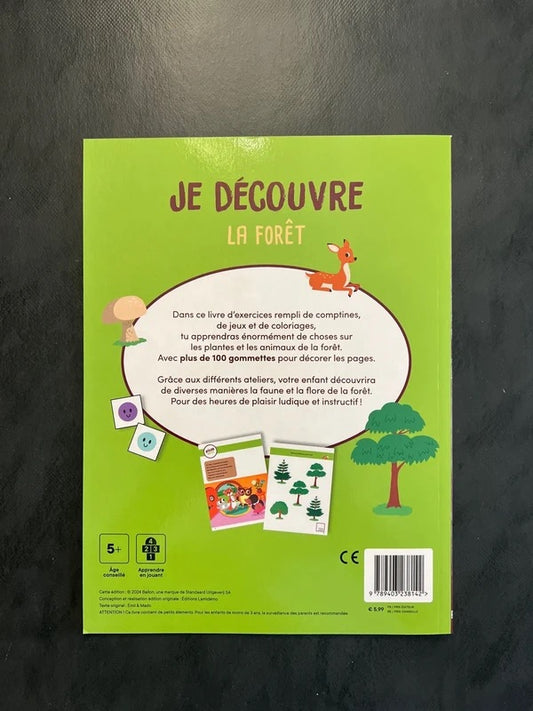Je découvre - la forêt | Album documentaire dès 4 ans