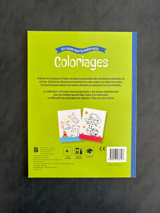 Livre de coloriages - Dès 4 ans