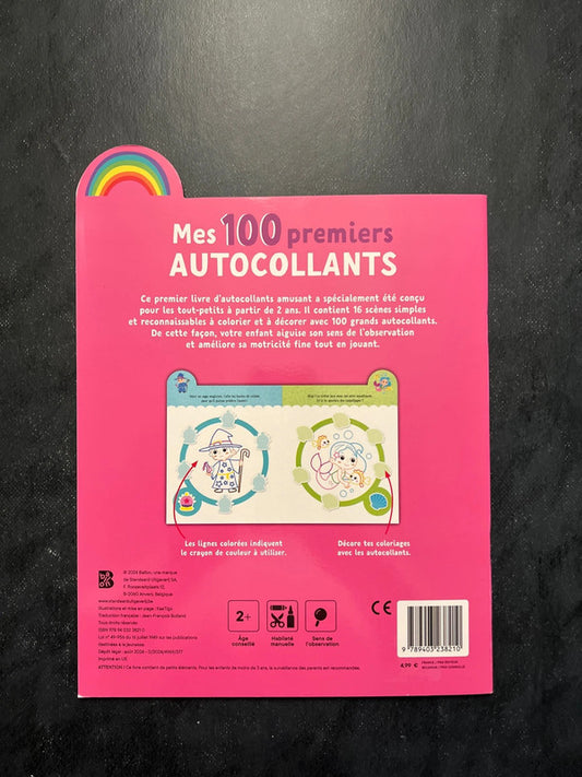 Mes 100 premiers autocollants - Le monde magique (3-5 ans)