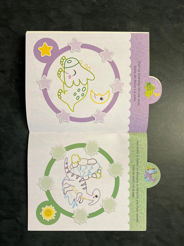 Mes 100 premiers autocollants - les dinosaures