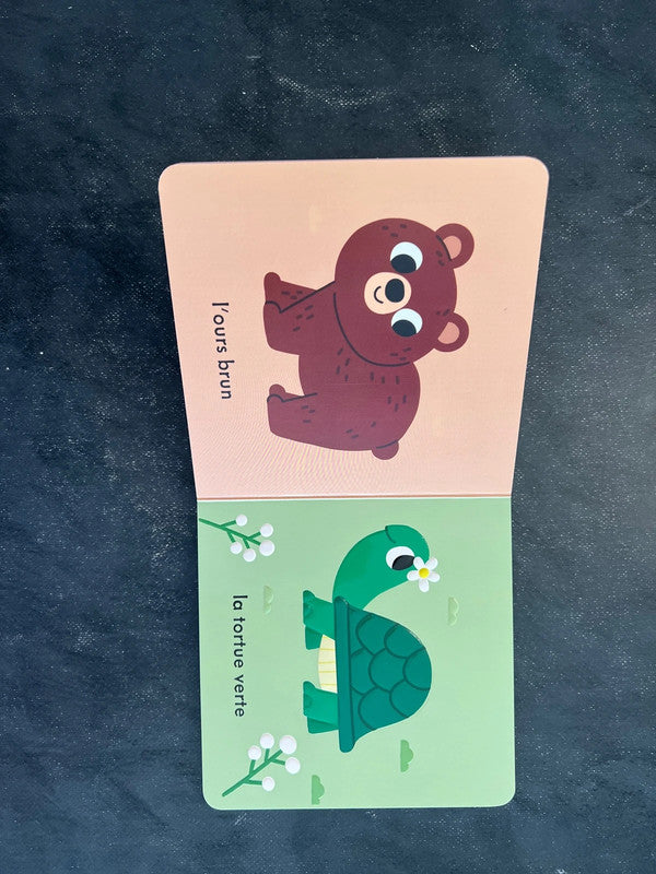 Livre cartonné - les couleurs