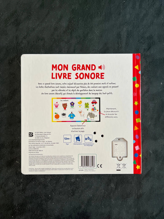 Mon grand livre sonore