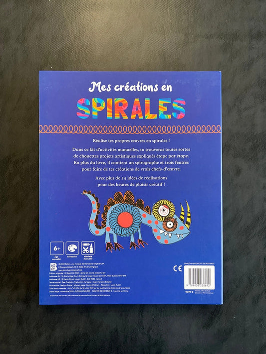 Mes créations en spirales