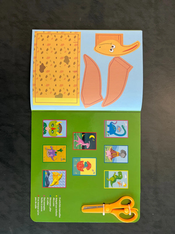 J'apprends à découper - les dinosaures