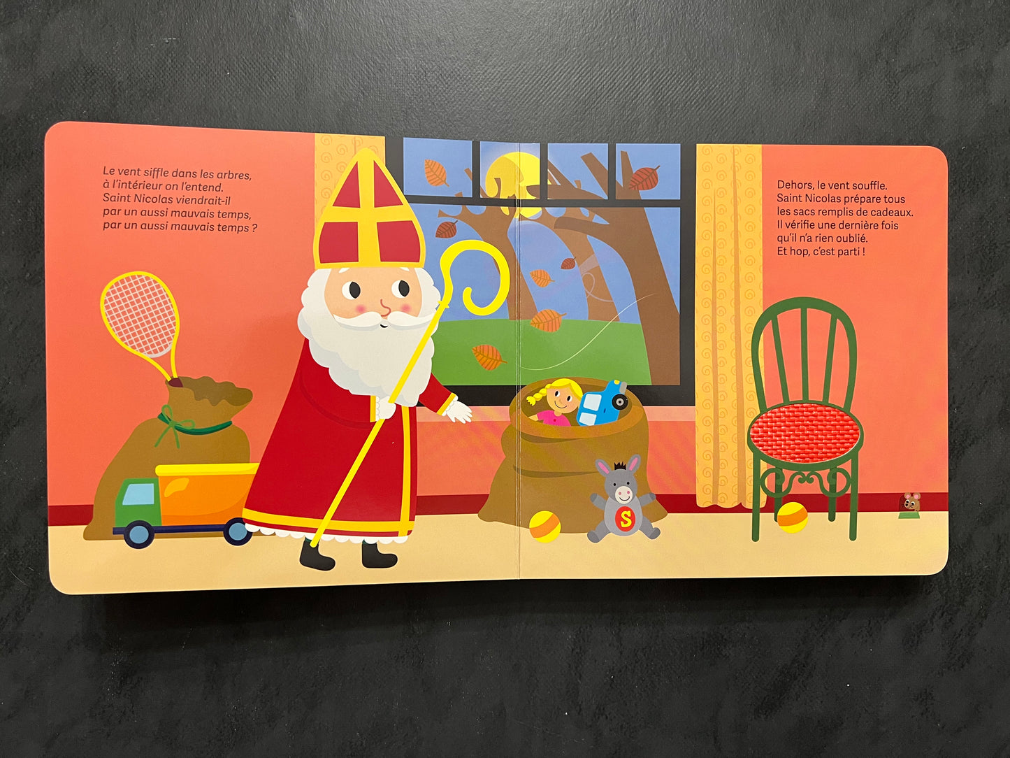 Mon livre sonore à toucher - Saint-nicolas