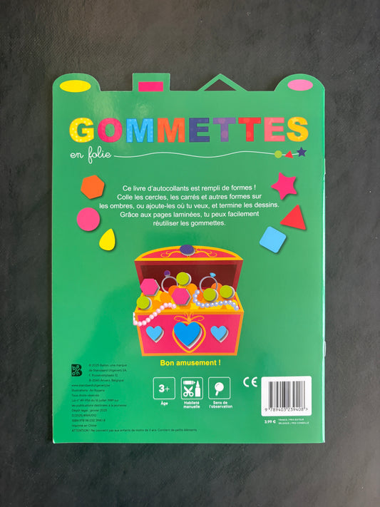 Gommettes en folie - escargot