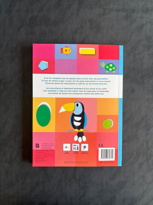 Livre d'autocollants - dès 4 ans