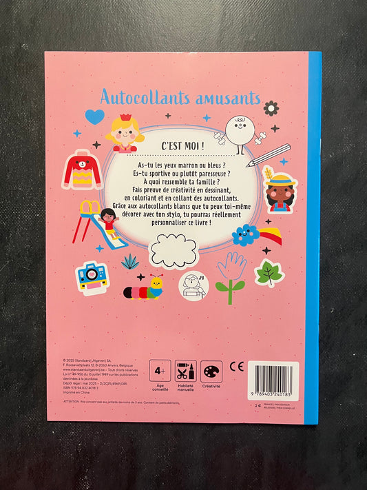 Autocollants amusants - c'est moi | 3-6 ans