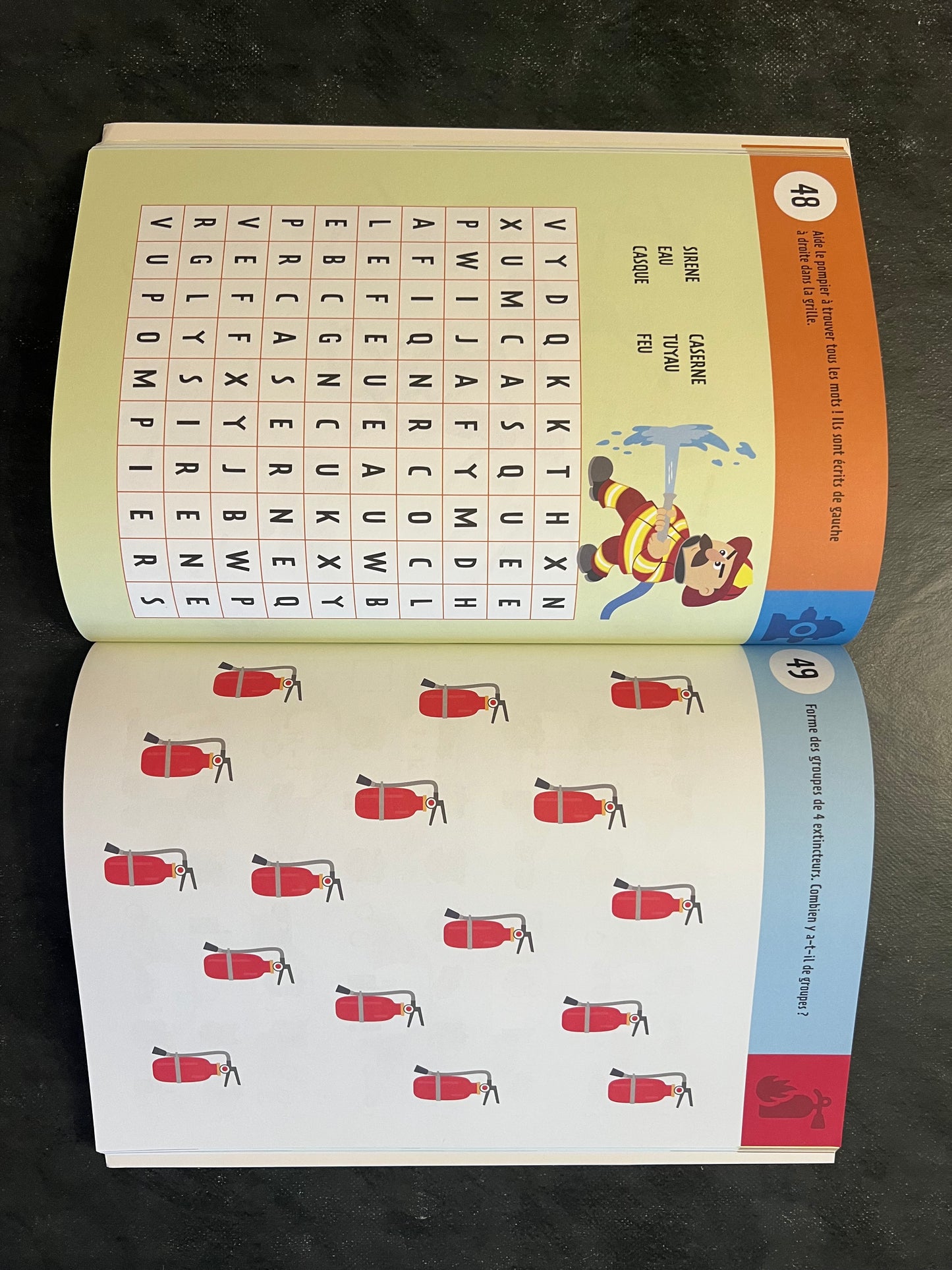 100 jeux - police et pompiers