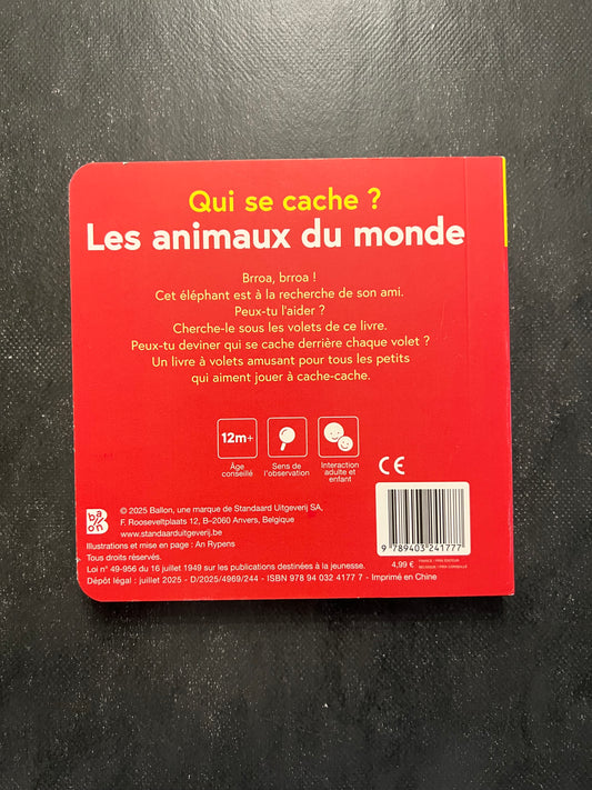 Qui se cache ? les animaux du monde