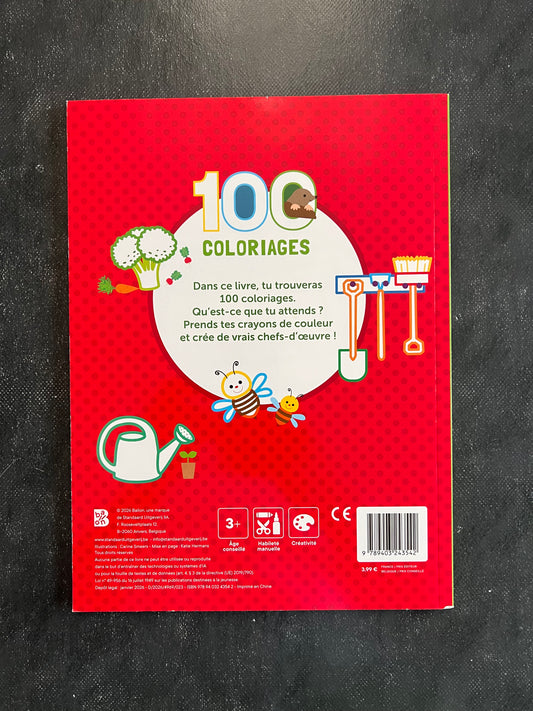 100 coloriages - la ferme