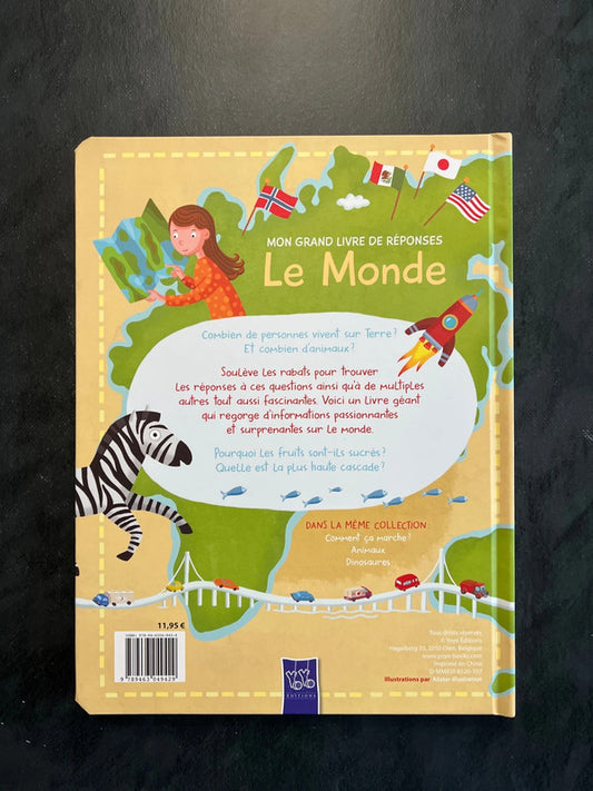 Mon grand livre de réponses - Le monde | Dès 7 ans