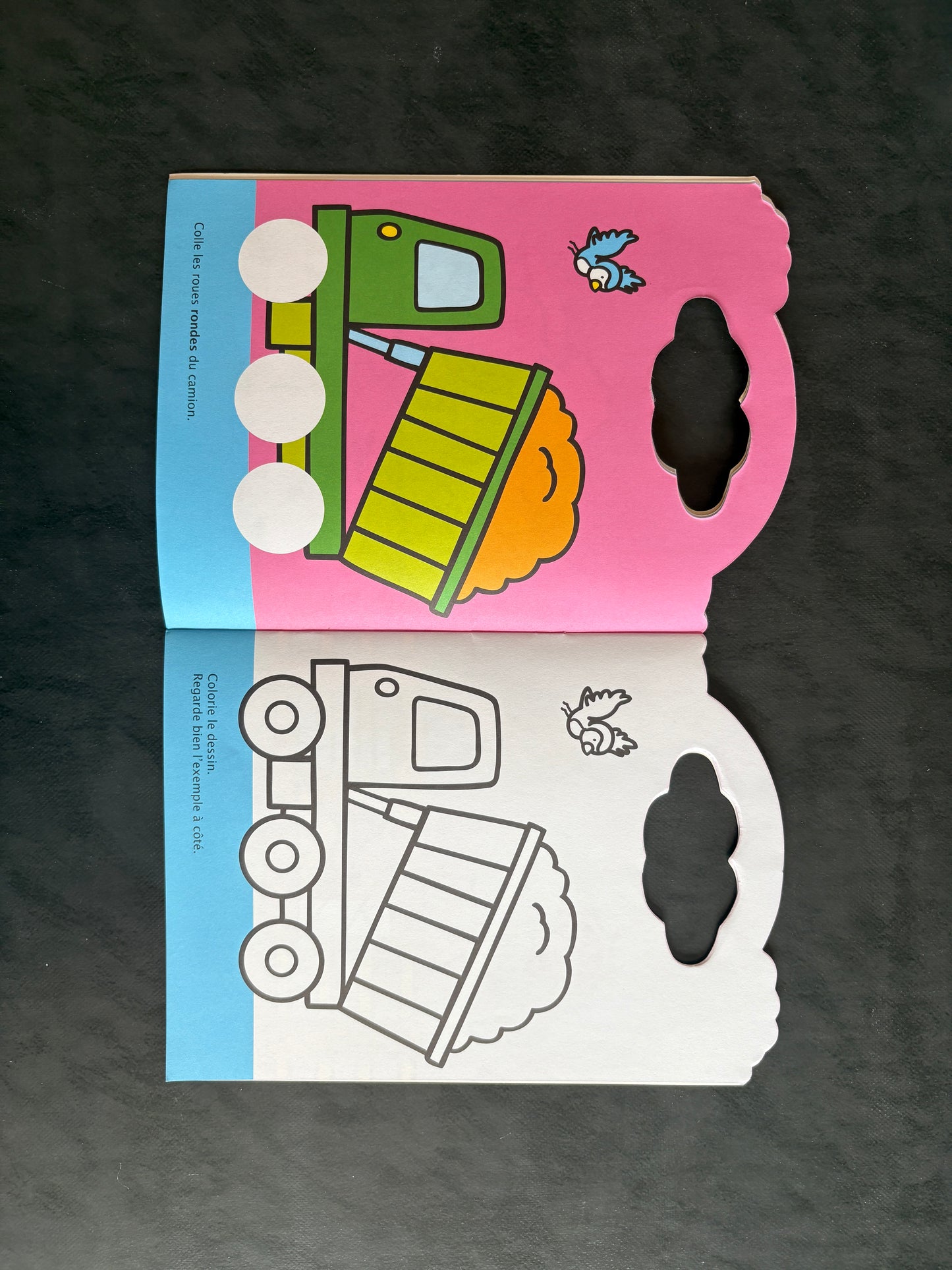 Livre - Coller et colorier - Dès 4 ans