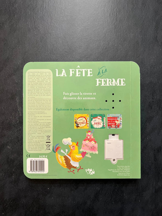 Livre sonore - la fête à la ferme